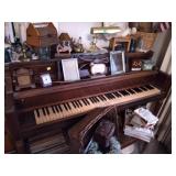 Piano and bench, Bring Own Help To Load!!!