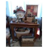 Contents of table only, end table not included