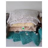 Lot of Assorted Afghans