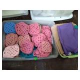 Afghan squares and material