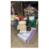 Take all under front table lot of misc