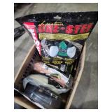 Paint supplies and mask