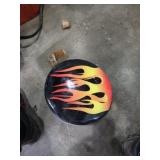 Flame stool seat 10 in