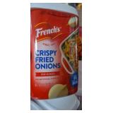 5 small 2.8oz tubs of crispy fried onions