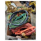 Large lot of extension cords