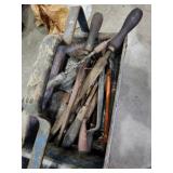 Toolbox with files drill