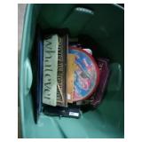 Tote of miscellaneous small signs