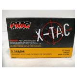 PMC X-TAC 5.56mm 55 grain 20 rounds PMC X-TAC 5.56mm 55 grain 20 rounds