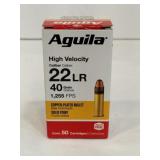 Aguila 22 LR 40 grain 50 rounds Aguila 22 LR 40 grain 50 rounds