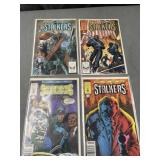 Vintage Marvel Comics Stalkers Issues 1,2,3,4 Vintage Marvel Comics Stalkers Issues 1,2,3,4