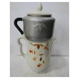 Hall Three-piece coffee teapot Hall Three-piece coffee teapot