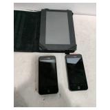2 Verizon phones and notepad untested 2 Verizon phones and notepad untested