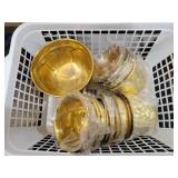 16 brass pots 4in 16 brass pots 4in