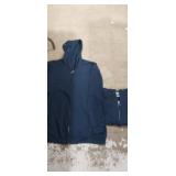 2 Gildan hooded jackets (2xl) blue 2 Gildan hooded jackets (2xl) blue