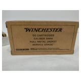 Winchester 99 mm FMJ 115 gr 50 rounds Winchester 99 mm FMJ 115 gr 50 rounds