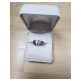 Silver Ring size 6 marked 925 Silver Ring size 6 marked 925