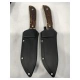 2 Ozark trail knives with sheath 2 Ozark trail knives with sheath