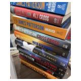 (10) James Patterson novels mostly hard back (10) James Patterson novels mostly hard back