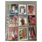 Michael Jordan Cards In Card Protector Page Michael Jordan Cards In Card Protector Page