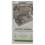Universal battery charger for cameras phones Universal battery charger for cameras phones