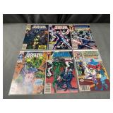 Marvel Comics Darkhawk and Excalibur Marvel Comics Darkhawk and Excalibur