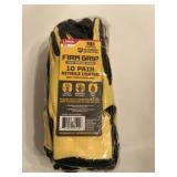 10 pr Nitrile coated work gloves size L 10 pr Nitrile coated work gloves size L