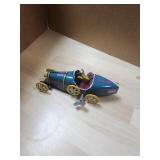 Modern Tin Wind up Racecar Modern Tin Wind up Racecar