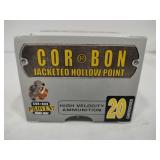 Cor-Bon 9MM  115 gr FMp 20 rounds Cor-Bon 9MM  115 gr FMp 20 rounds