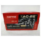 Norma TAC-22 LR 40 grain 50 rounds Norma TAC-22 LR 40 grain 50 rounds