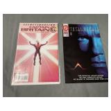 Vintage Comic Books Totall Recall and Captain Vintage Comic Books Totall Recall and Captain