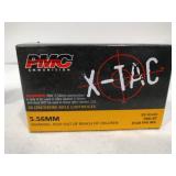 PMC X-TAC 5.56mm 55 grain 20 rounds PMC X-TAC 5.56mm 55 grain 20 rounds