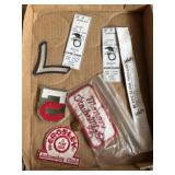 Vintage patches, Crosley, White Sox stubs Vintage patches, Crosley, White Sox stubs