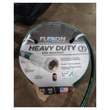 Flexing heavy duty garden hose Flexing heavy duty garden hose