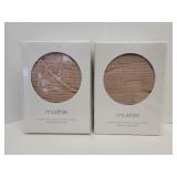 2 Mushie extra soft muslin crib sheets 2 Mushie extra soft muslin crib sheets