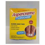 5ct Aspercreme patches 5ct Aspercreme patches