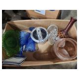 Colored glass vases pitcher Colored glass vases pitcher