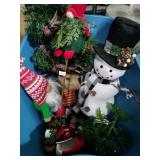 Tote of Christmas decor Tote of Christmas decor