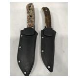 2 Ozark trail knives with sheath 2 Ozark trail knives with sheath