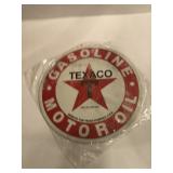 12 in round metal Texaco sign 12 in round metal Texaco sign