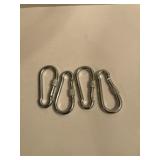 4-4 in Carabiner spring loaded latch hooks 4-4 in Carabiner spring loaded latch hooks