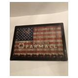 12 in x 17 in metal Farmall sign 12 in x 17 in metal Farmall sign