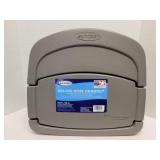 Suncast deluxe hose hangout storage compartment Suncast deluxe hose hangout storage compartment