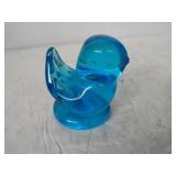 Art glass Ron Ray sunny day bluebird Art glass Ron Ray sunny day bluebird