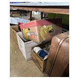 Plastic punch bowl set, vases, suitcase, and more Plastic punch bowl set, vases, suitcase, and more