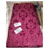 French Damask curtains 3 panels 88x 40( stains on French Damask curtains 3 panels 88x 40( stains on