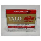 Winchester TALO 22LR 36 grain 222 rounds Winchester TALO 22LR 36 grain 222 rounds