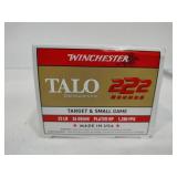 Winchester TALO 22LR 36 grain 222 rounds Winchester TALO 22LR 36 grain 222 rounds