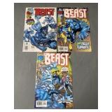 Marvel Comics The Beast Issues 1,2,3 Marvel Comics The Beast Issues 1,2,3