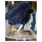 Tote of electric blankets Tote of electric blankets