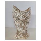 Pottery Fish Vase vintage 7in Pottery Fish Vase vintage 7in